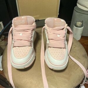 AMIRI Pink and White Women's Sneakers